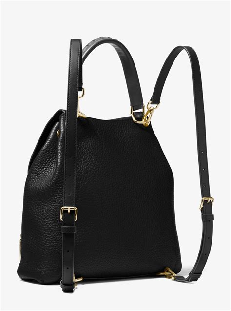 michael kors viv large leather backpack|Michael Kors Backpack 2020.